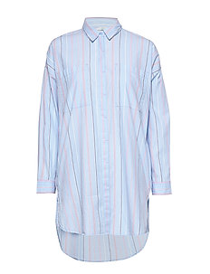 Under 300kr | Skjorter | Stort utvalg av de seneste nyhetene Quinn Straight fit Linen cotton Shirt (Chambray Blue 864