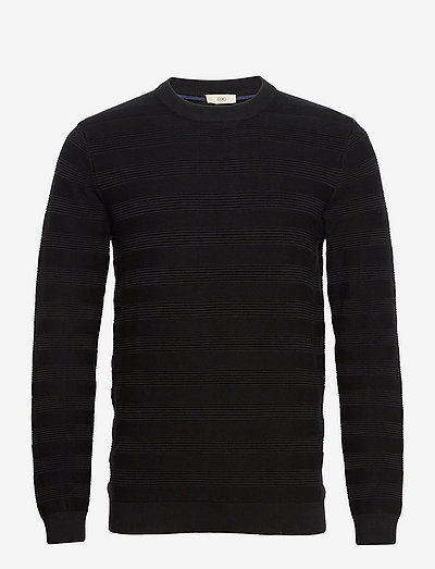 Sweaters - knitted round necks - black
