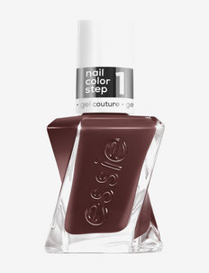 essie gel couture All Checked Out  542 - gel neglelakk - brown