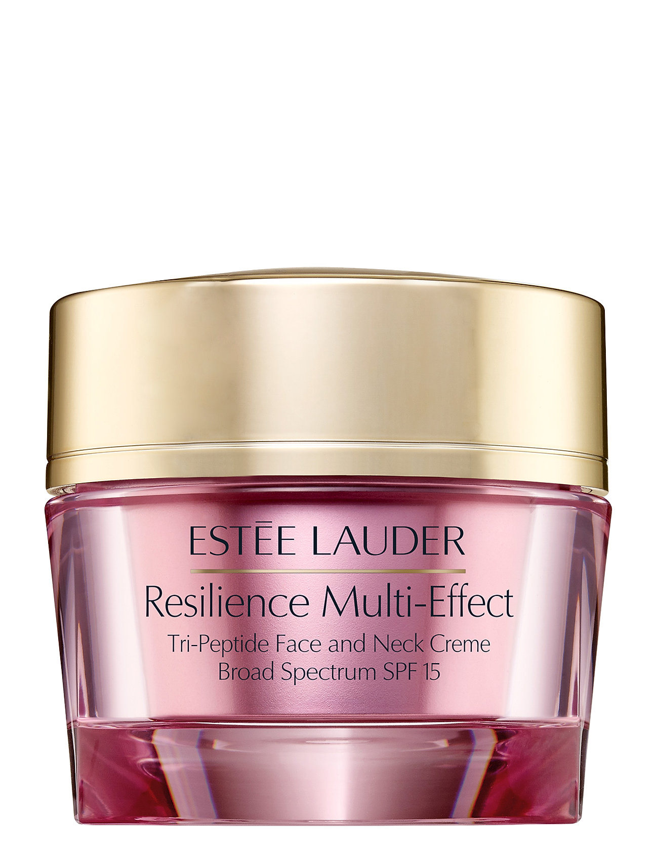 Resilience Multi-Effect Tri-Peptide Face And Neck Creme Dry Spf 15 Fugtighedscreme Dagcreme Nude Estée Lauder