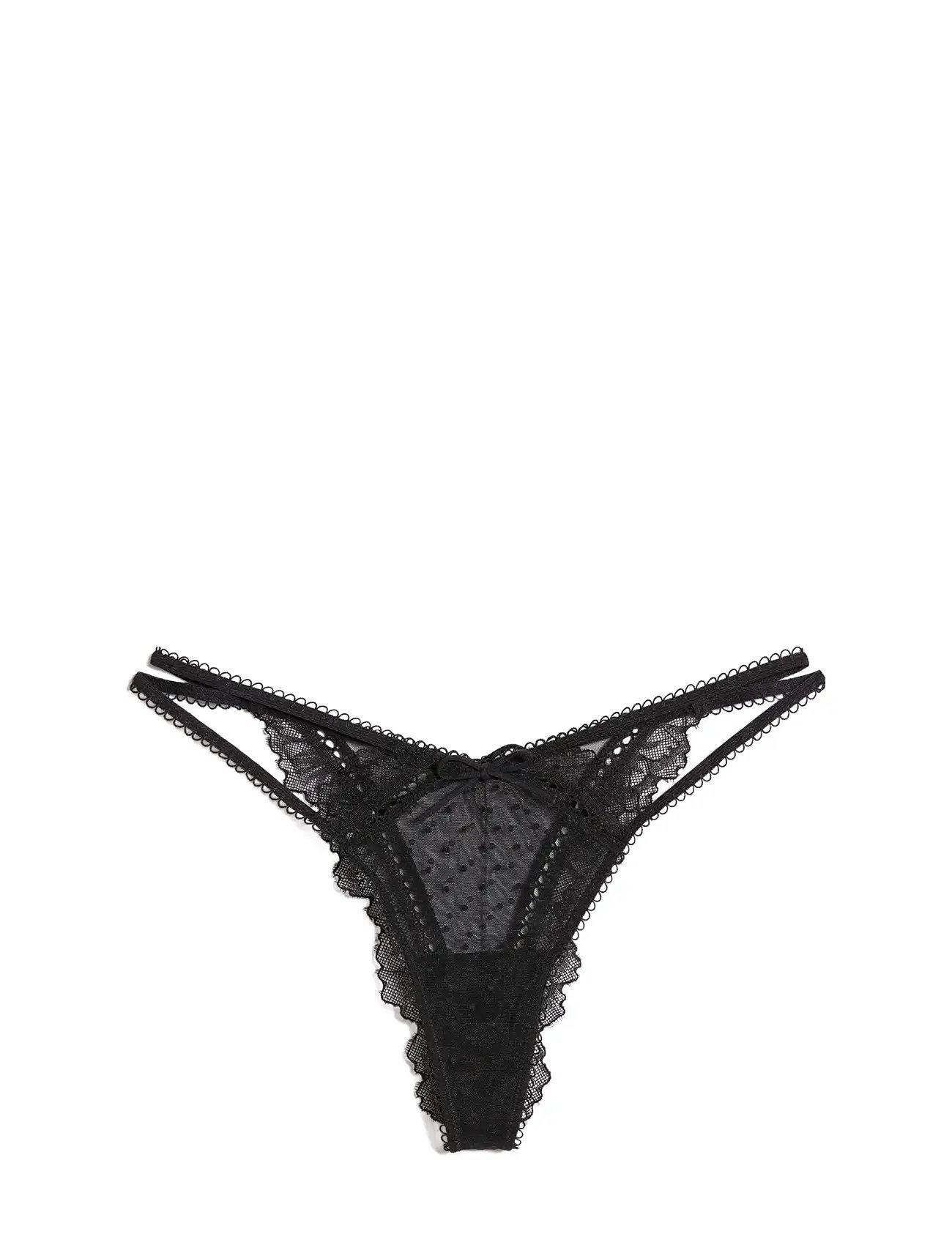 Petra - Tanga Stringtruse Undertøy Black Etam