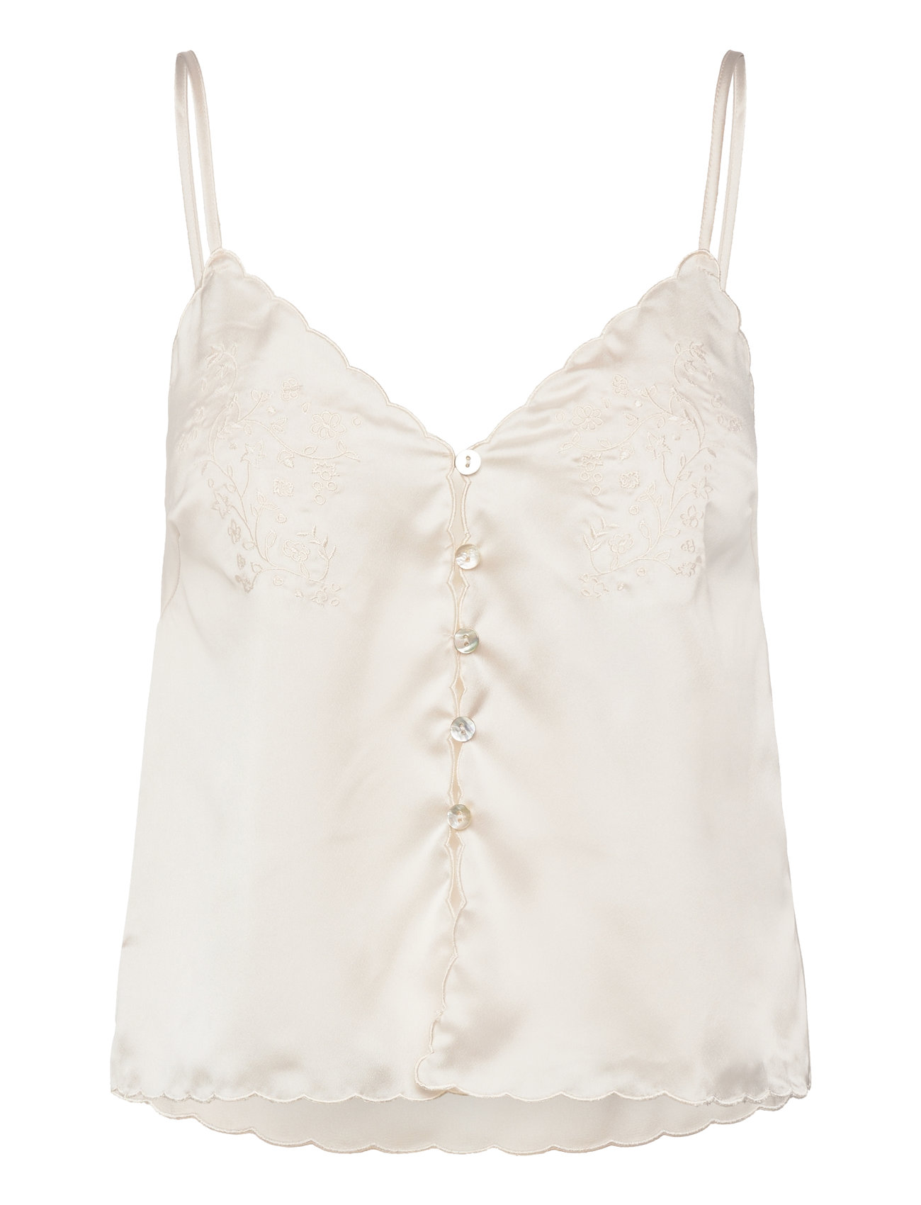 Rowan - Caraco Topp White Etam