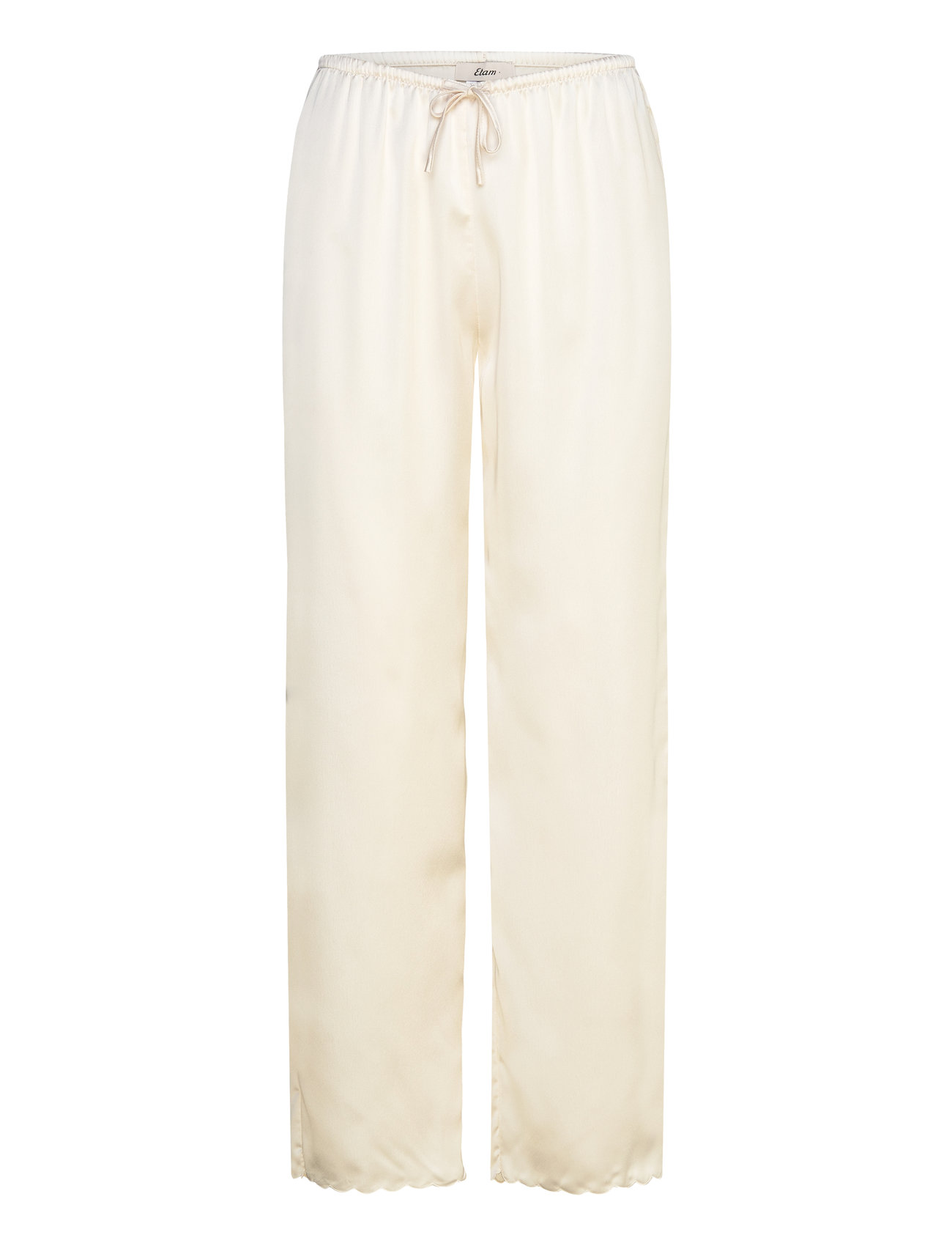 Rowan - Pyjama Bottom Pyjamasbukser Pysjbukser Cream Etam