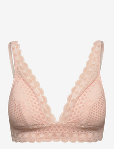 CHERIE CHERIE - N*8 TRIANGLE - soft bras - powder pink
