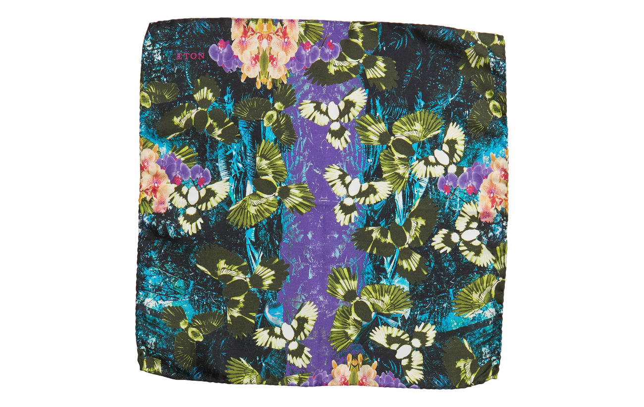 Hareamp; Skunk Pocket SquareblueEton Blue Print WD9I2HE