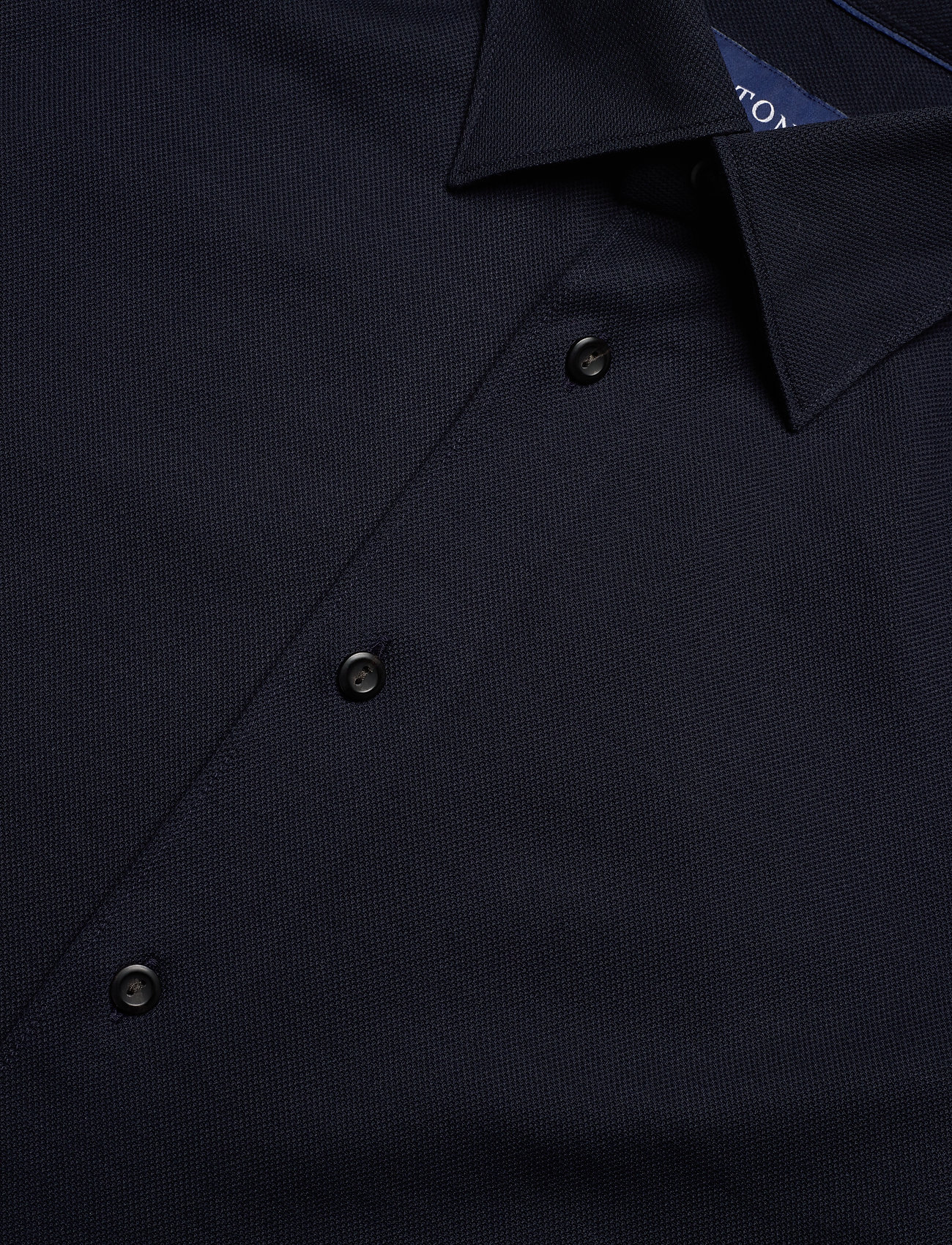 Eton - Slim  fit Casual Pique Shirt - leinenhemden - blue - 4