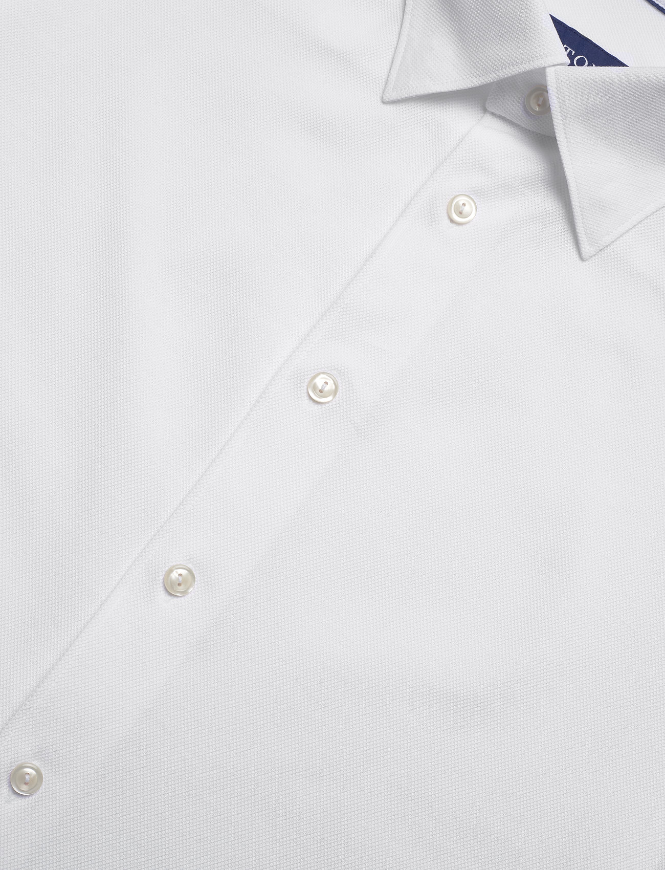 Eton - Slim  fit Casual Pique Shirt - basic-hemden - white - 4