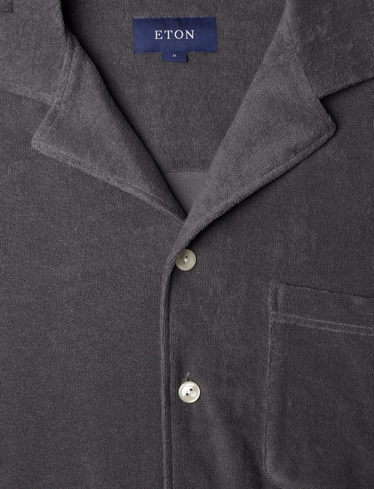 Eton - Men's shirt: Casual  Jerseyterry - basic-hemden - mid grey - 2