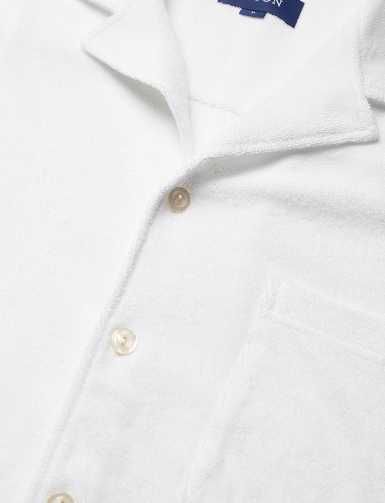 Eton - Men's shirt: Casual  Jerseyterry - white - 4
