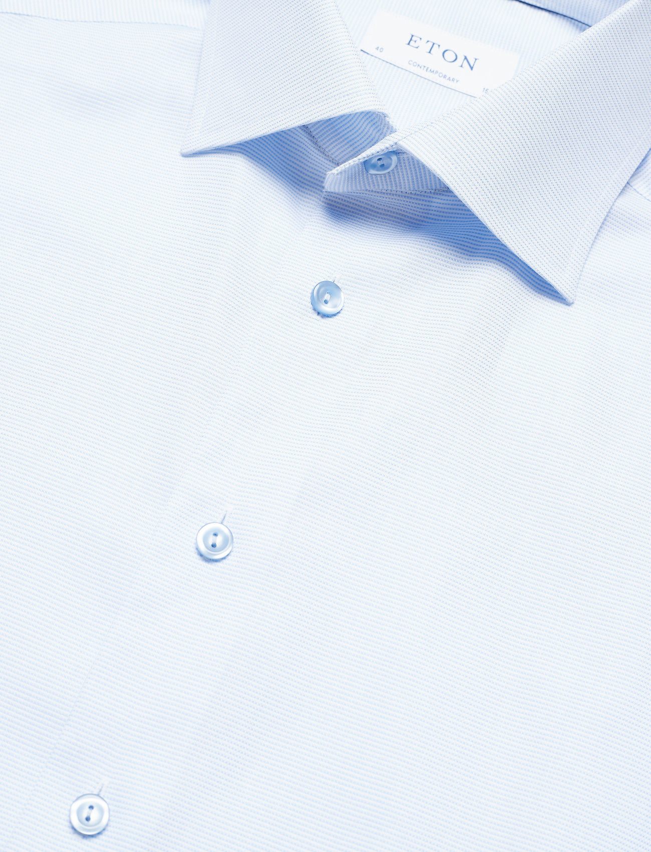 Eton - Men's shirt: Business  Twill - leinenhemden - blue - 4