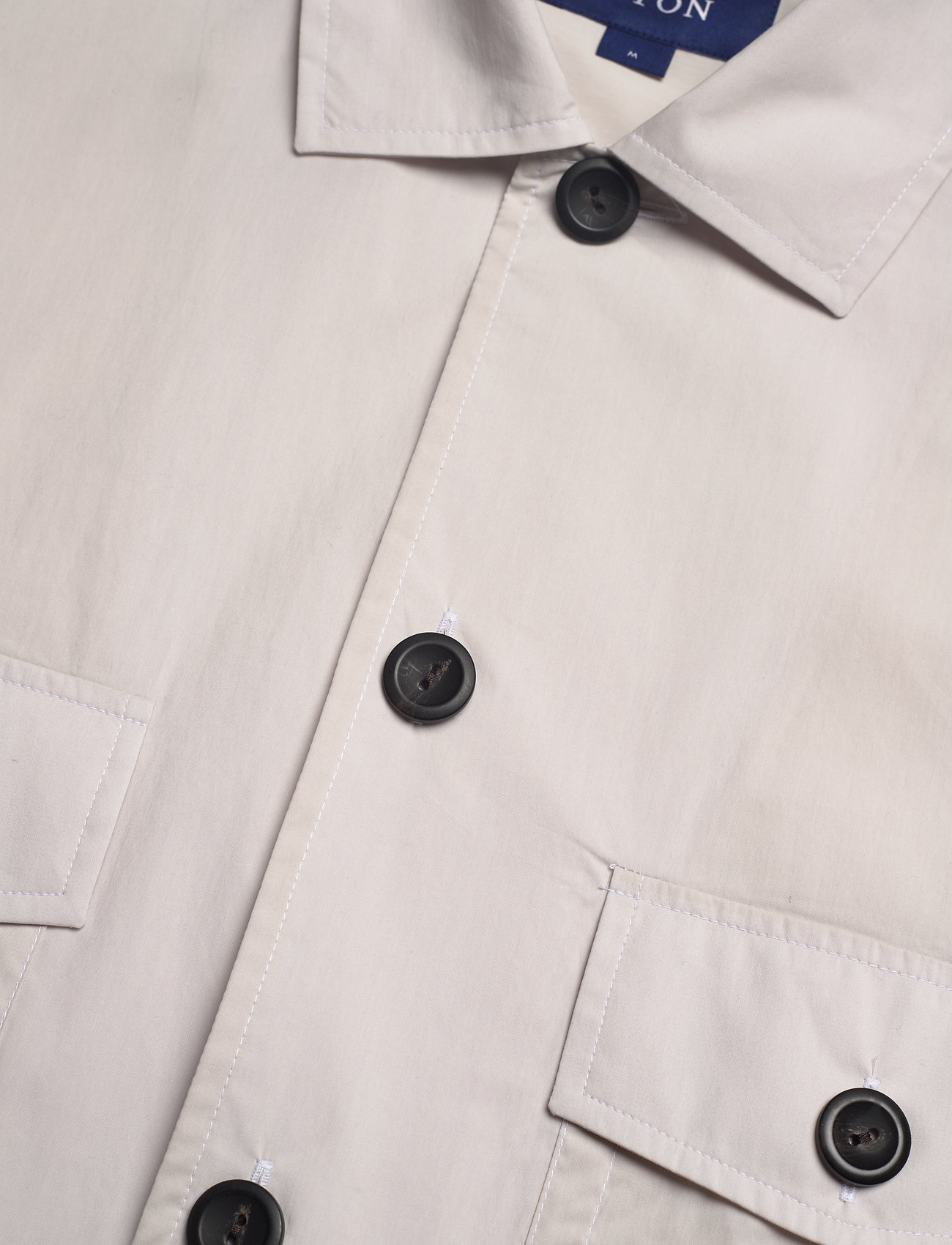 Eton - Men's shirt: Casual  Cotton & Nylon - basic-hemden - beige - 3