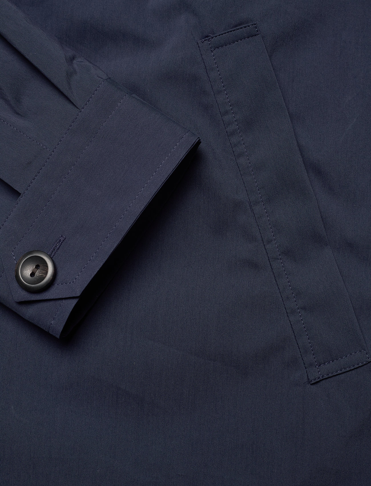 Eton - Men's shirt: Casual  Cotton & Nylon - leinenhemden - navy blue - 3