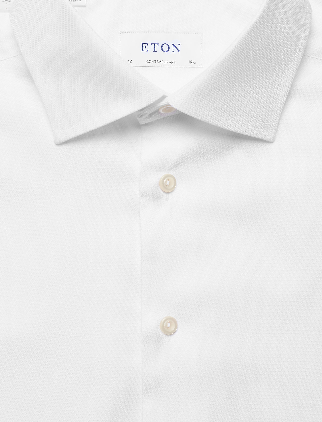 Eton - Men's shirt: Business  Twill - lina krekli - white - 2