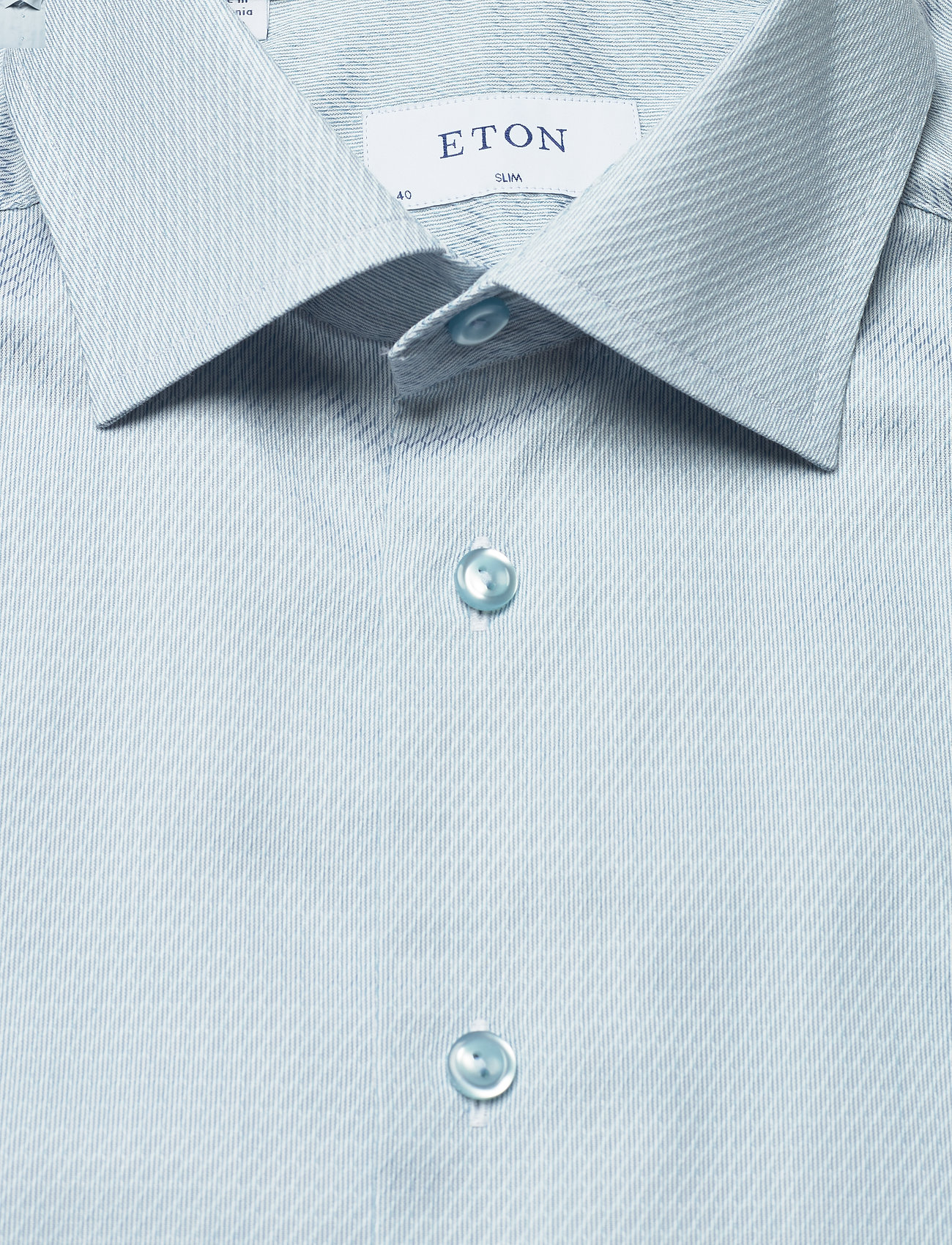 Eton - Men's shirt: Business  Signature Twill - basic-hemden - light blue - 2