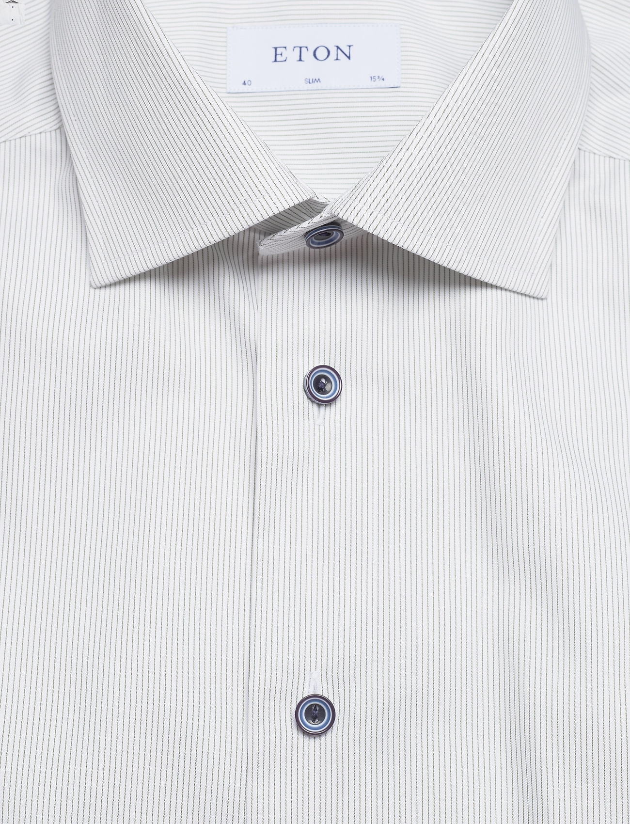 Eton - Men's shirt: Business  Twill - basic-hemden - mid green - 6