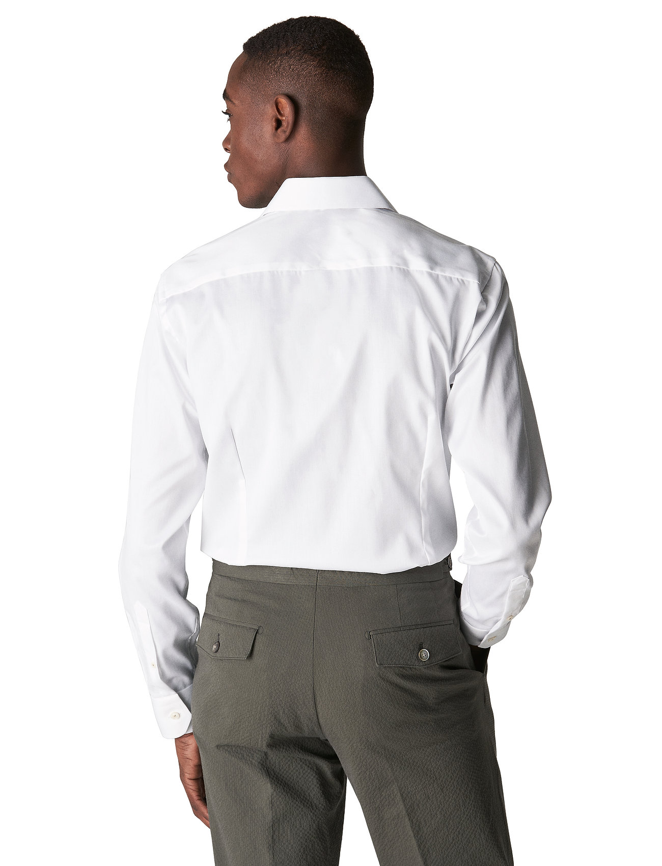 Eton - Men's shirt: Business  Signature Twill - white - 3