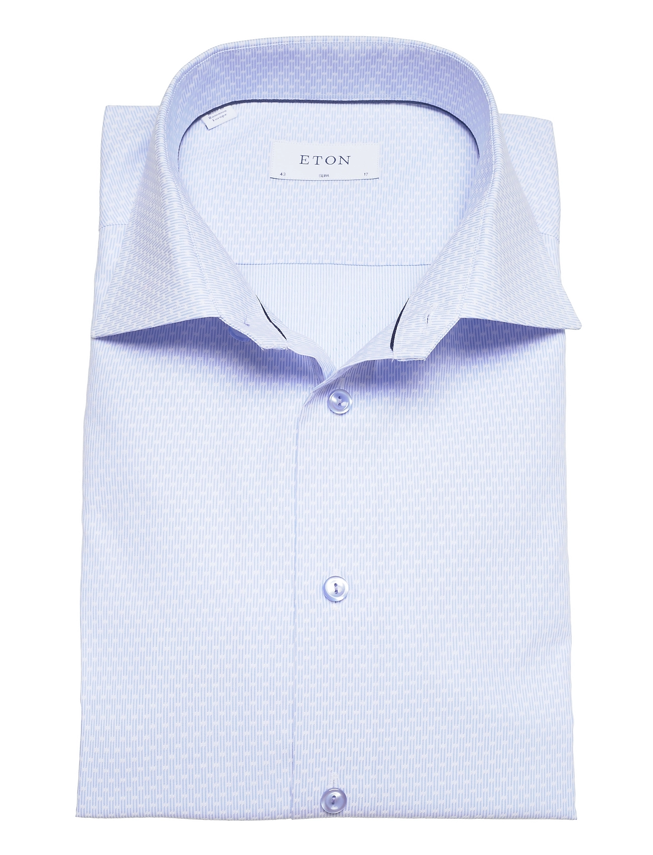 Eton - Men's shirt: Business  Twill - basic-hemden - light blue - 5