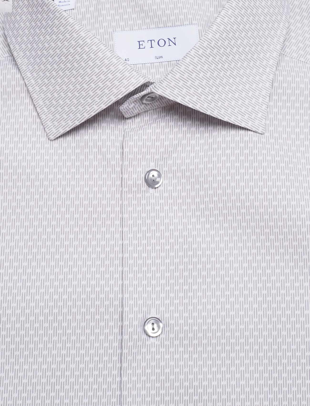 Eton - Men's shirt: Business  Twill - basic-hemden - light grey - 3