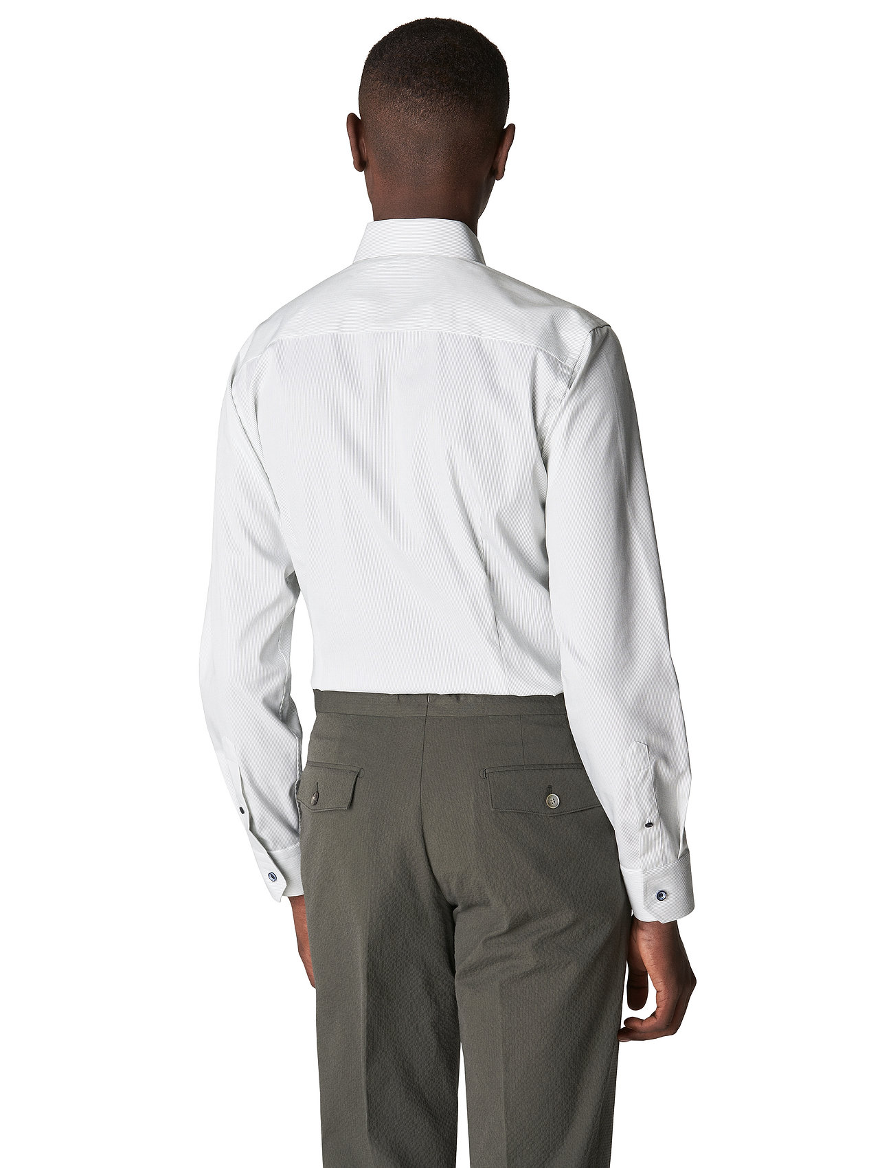 Eton - Men's shirt: Business  Twill - basic-hemden - mid green - 3