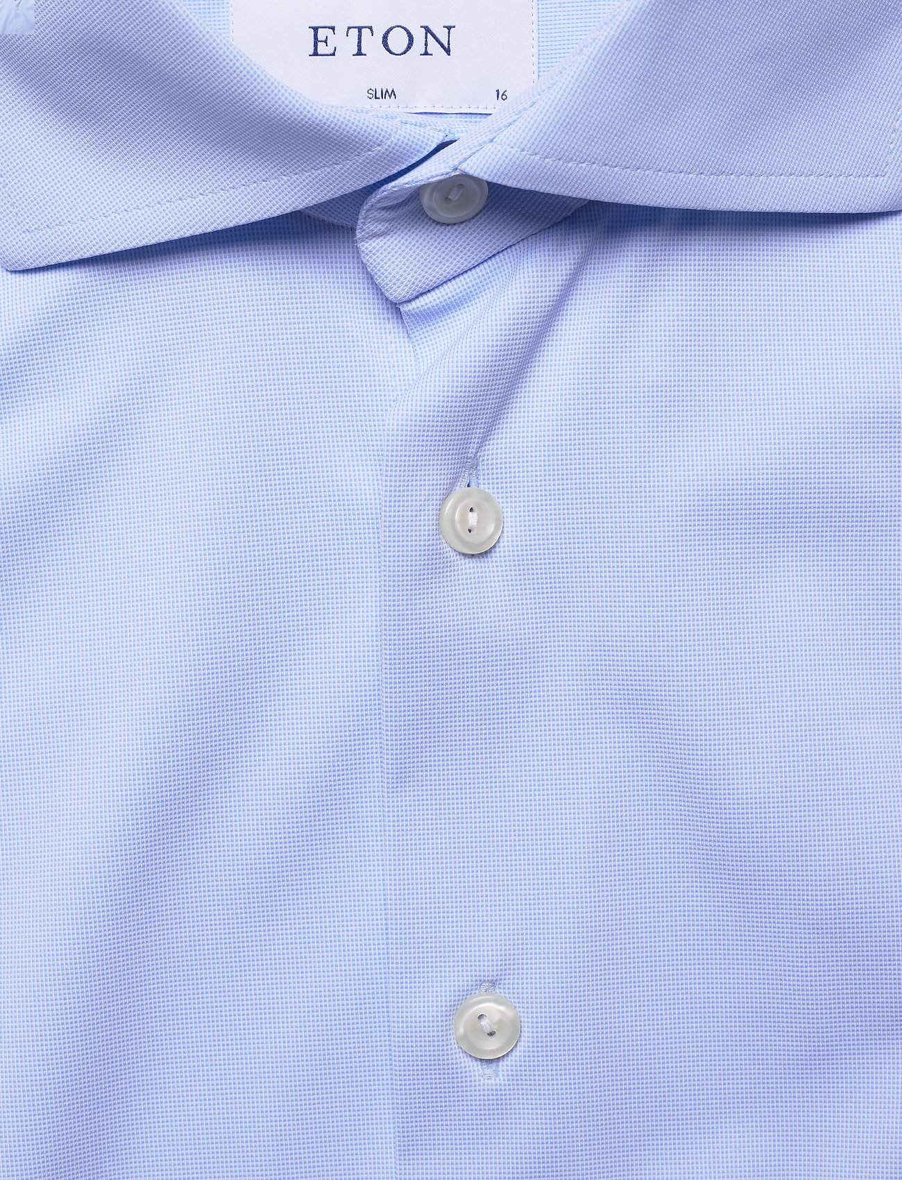 Eton - Men's shirt: Business 4-way Stretch - light blue - 4