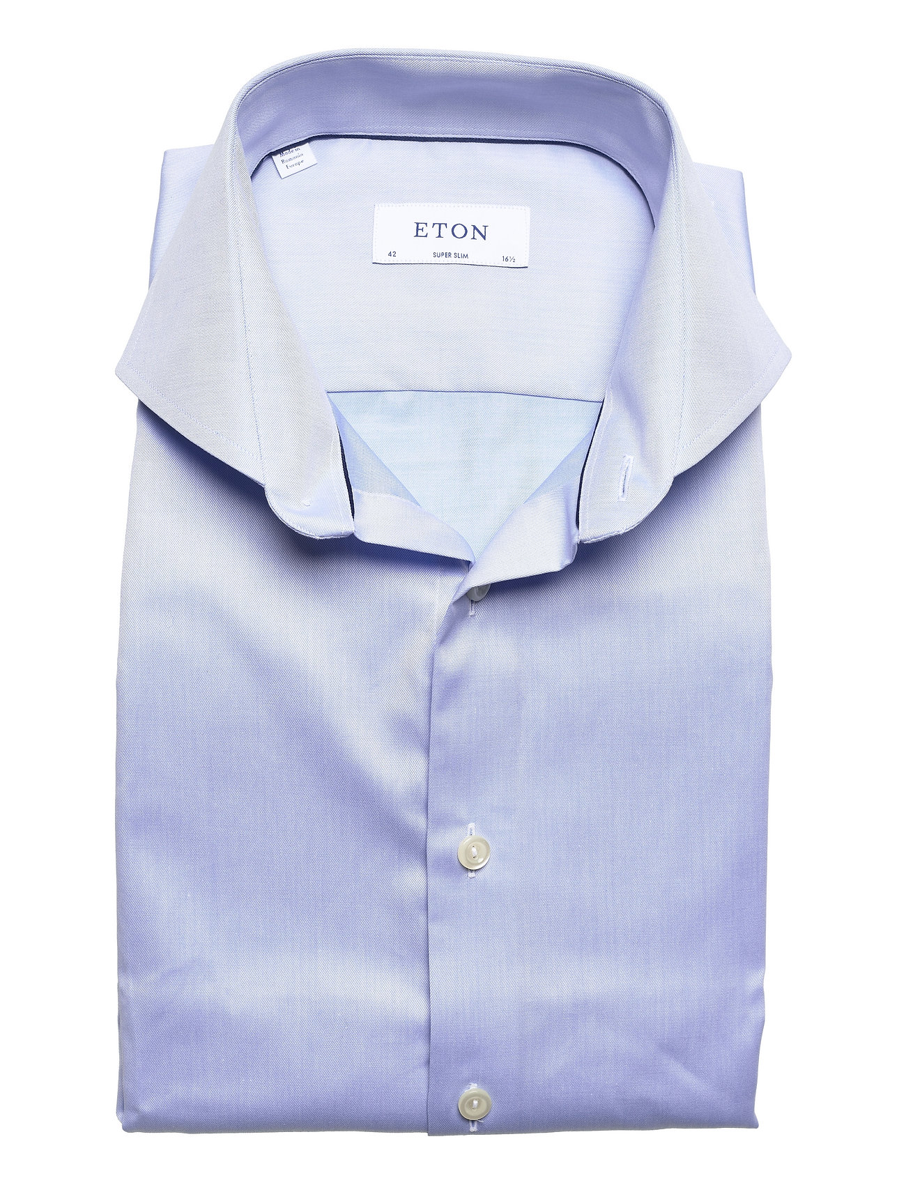 Eton - Signature Twill-Slim fit - leinenhemden - blue - 3
