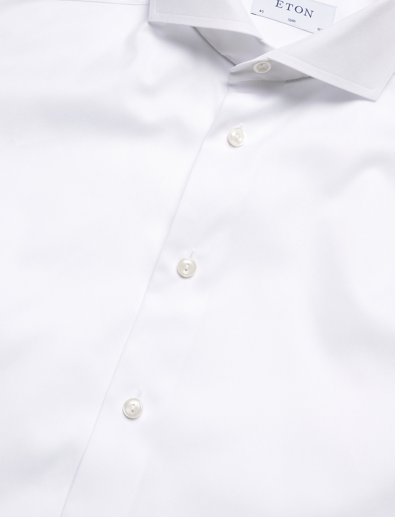 Eton - Signature Twill-Slim fit - leinenhemden - white - 4