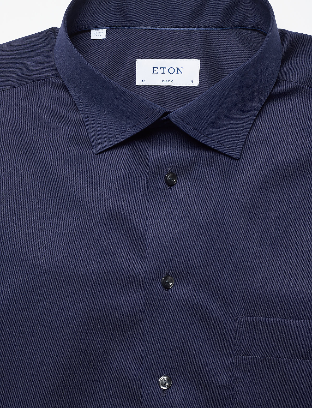Eton - Classic fit Business Signature Twill Shirt - basic-hemden - blue - 2