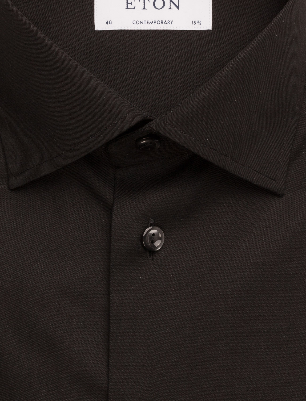 Eton - Cambridge-Collection-Contemporary fit - basic-hemden - black - 4