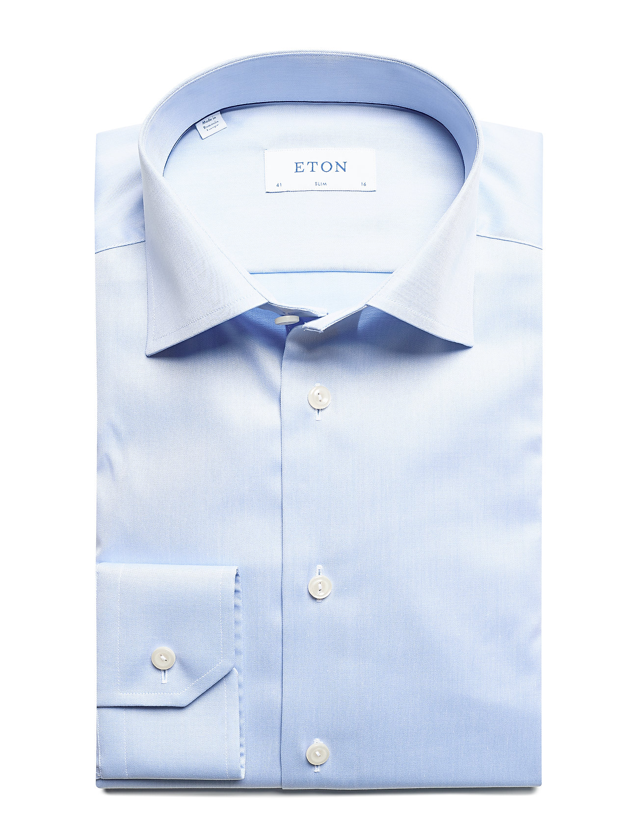 Eton - Cambridge-Collection-Slim fit - basic-hemden - blue - 3