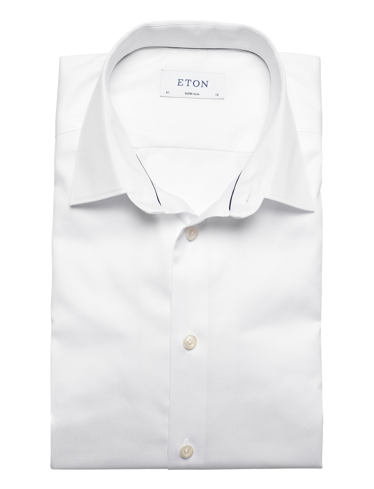 Eton - Signature Twill-Super slim - basic-hemden - white - 3