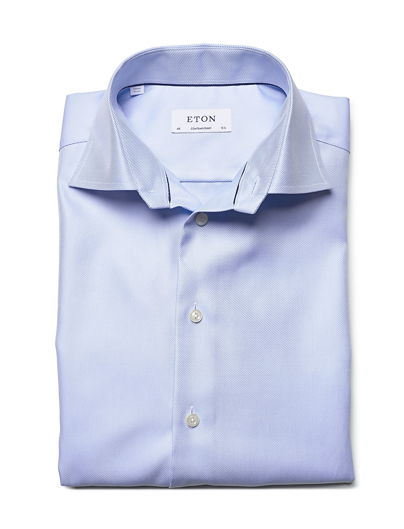 Eton - Harrogate-Collection-Contemporary fit - leinenhemden - blue - 5