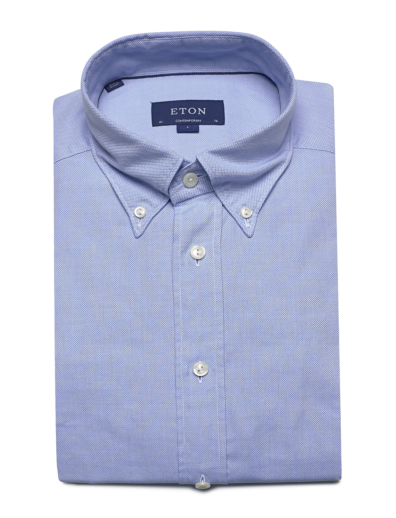 Eton - Royal oxford shirt - Contemporary fit - basic-hemden - blue - 3
