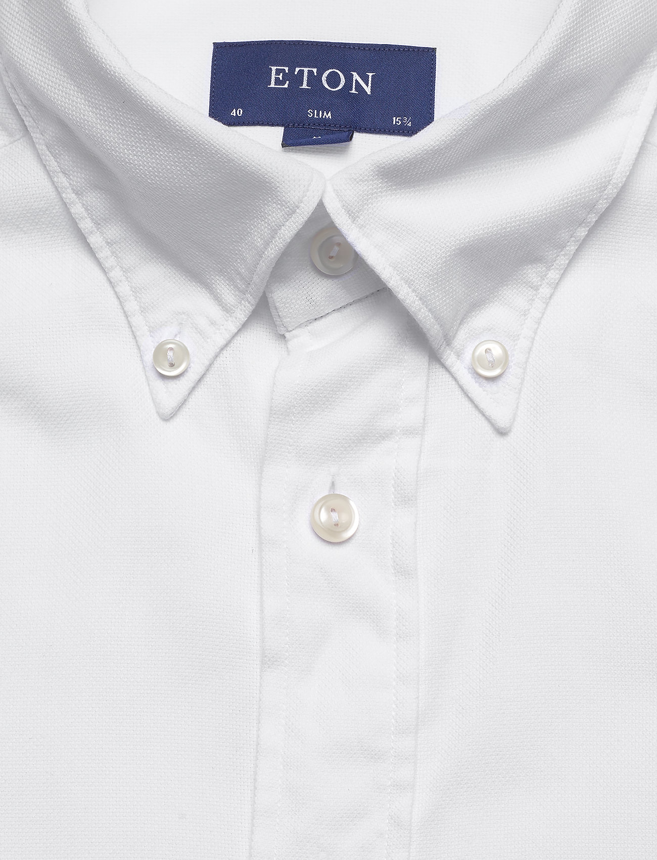 Eton - Royal oxford shirt - leinenhemden - white - 2
