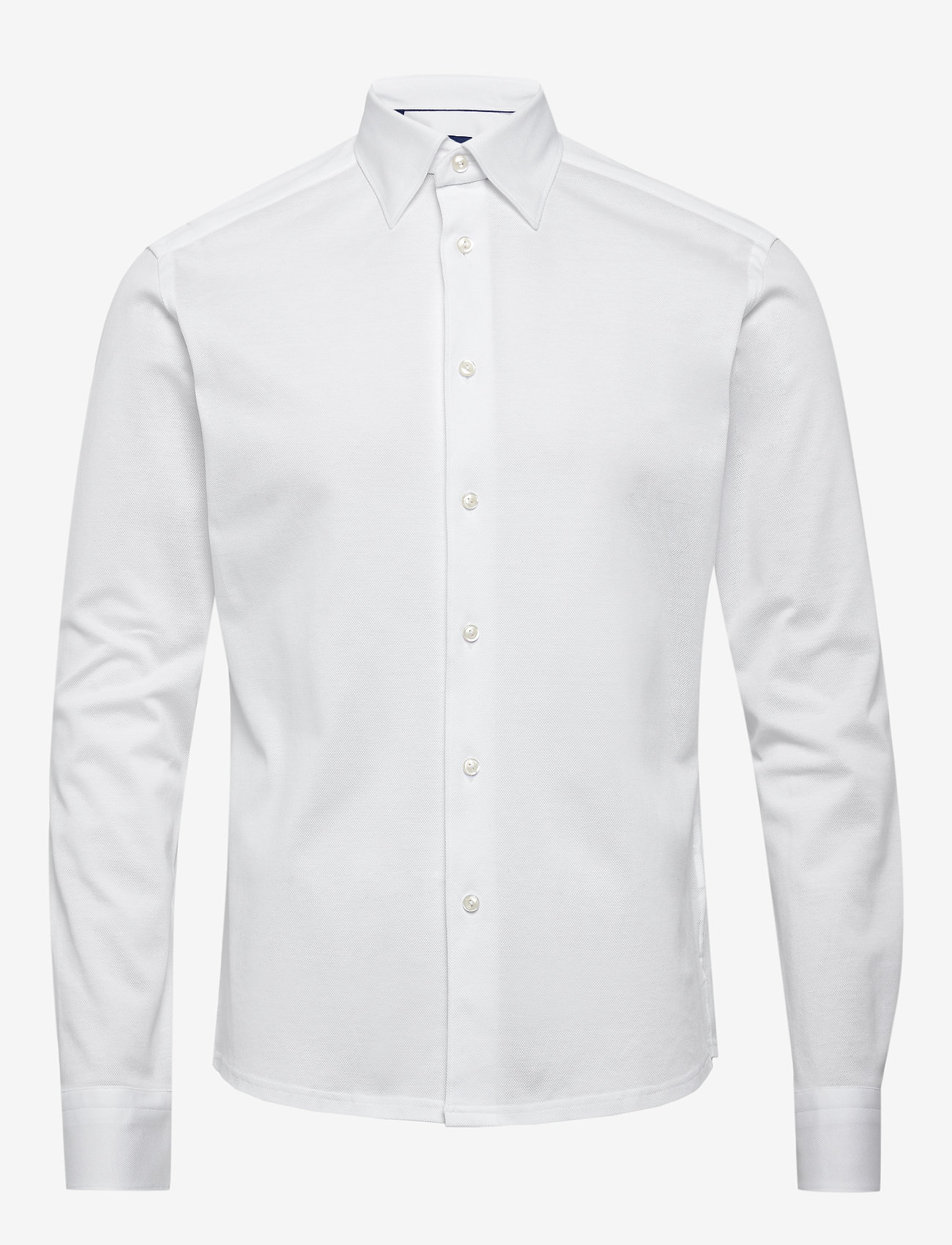 Eton - Slim  fit Casual Pique Shirt - basic-hemden - white - 0