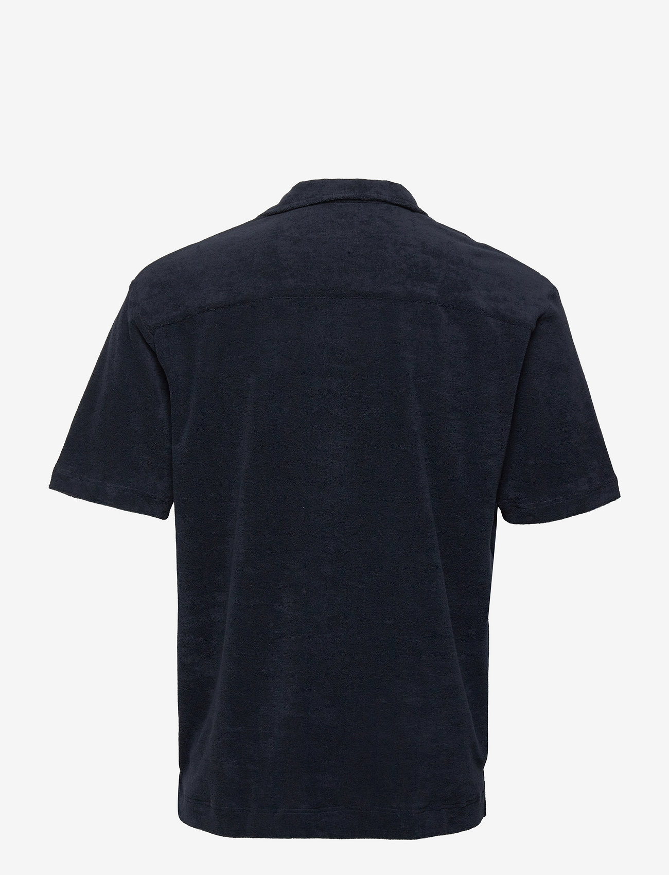 Eton - Men's shirt: Casual  Jerseyterry - basic-hemden - dark blue - 1