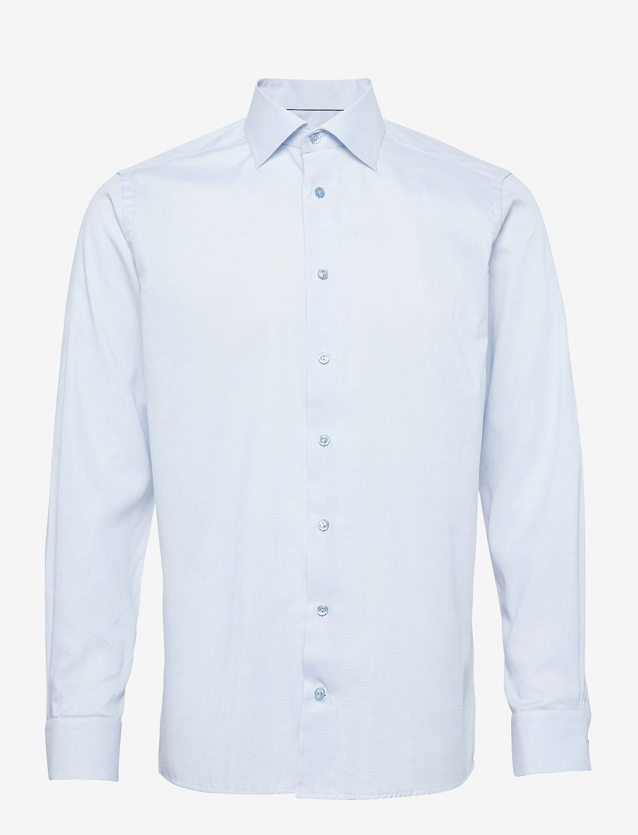 Eton - Men's shirt: Business  Twill - leinenhemden - blue - 0