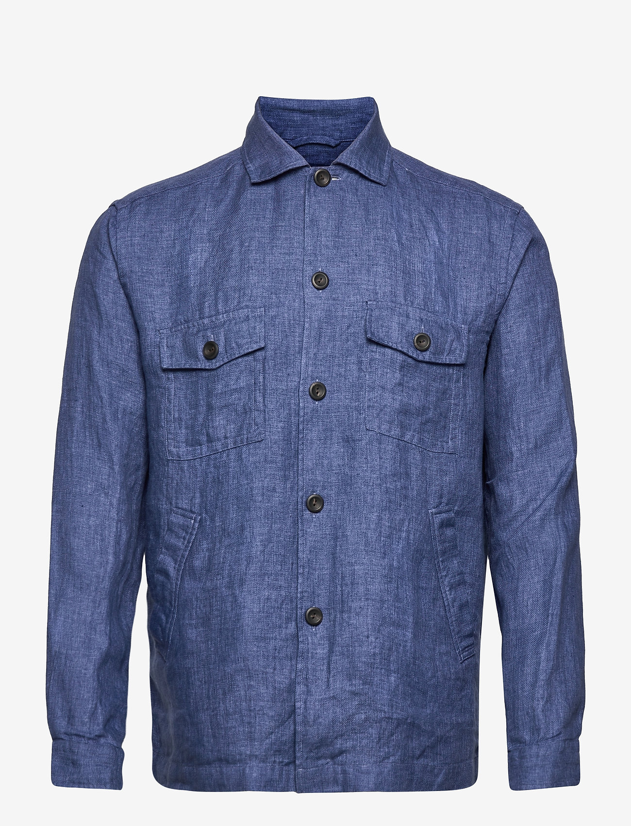 Eton Linen Twill Overshirt (Blue) 1749.30 kr