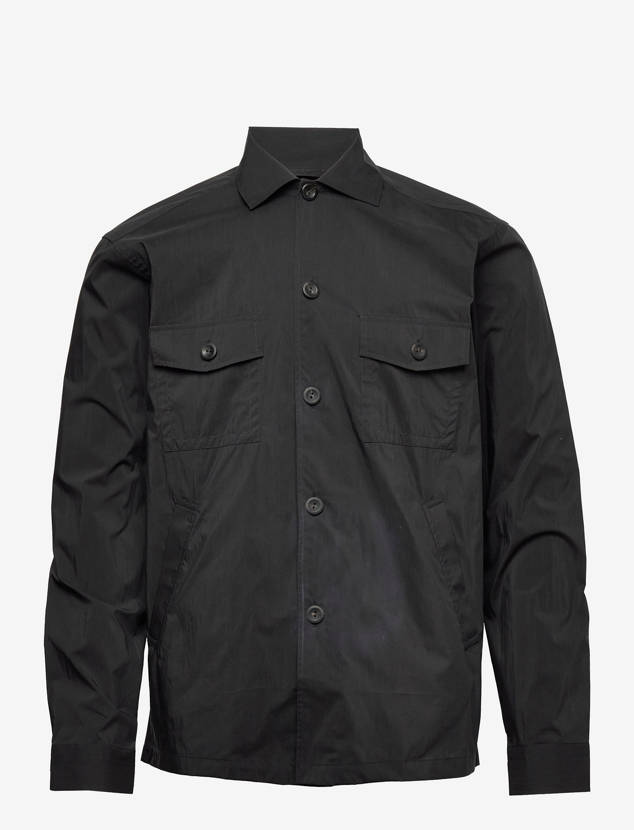 Eton - Men's shirt: Casual  Cotton & Nylon - basic-hemden - black - 0