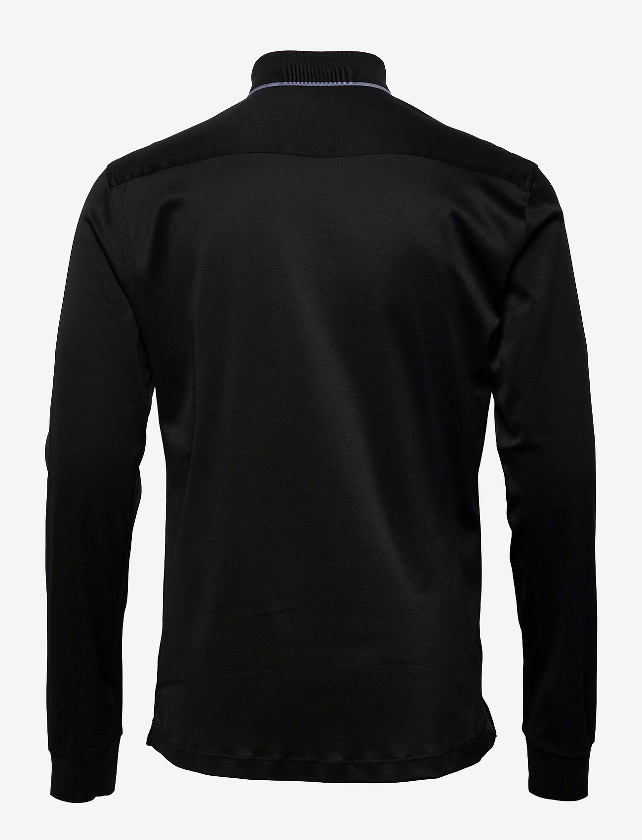 Eton - Men's shirt: Casual  Jersey - langärmelig - black - 1