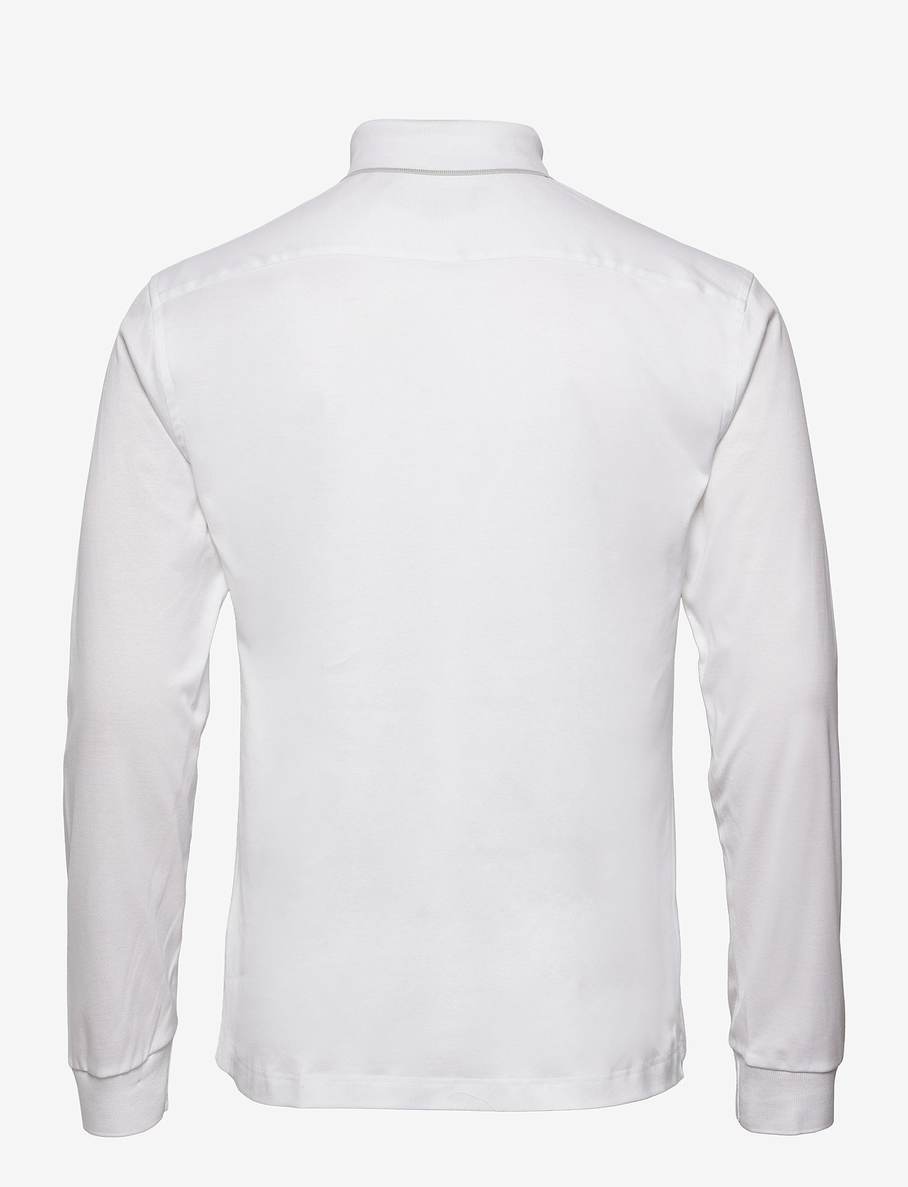 Eton - Men's shirt: Casual  Jersey - polo krekli ar garām piedurknēm - white - 1