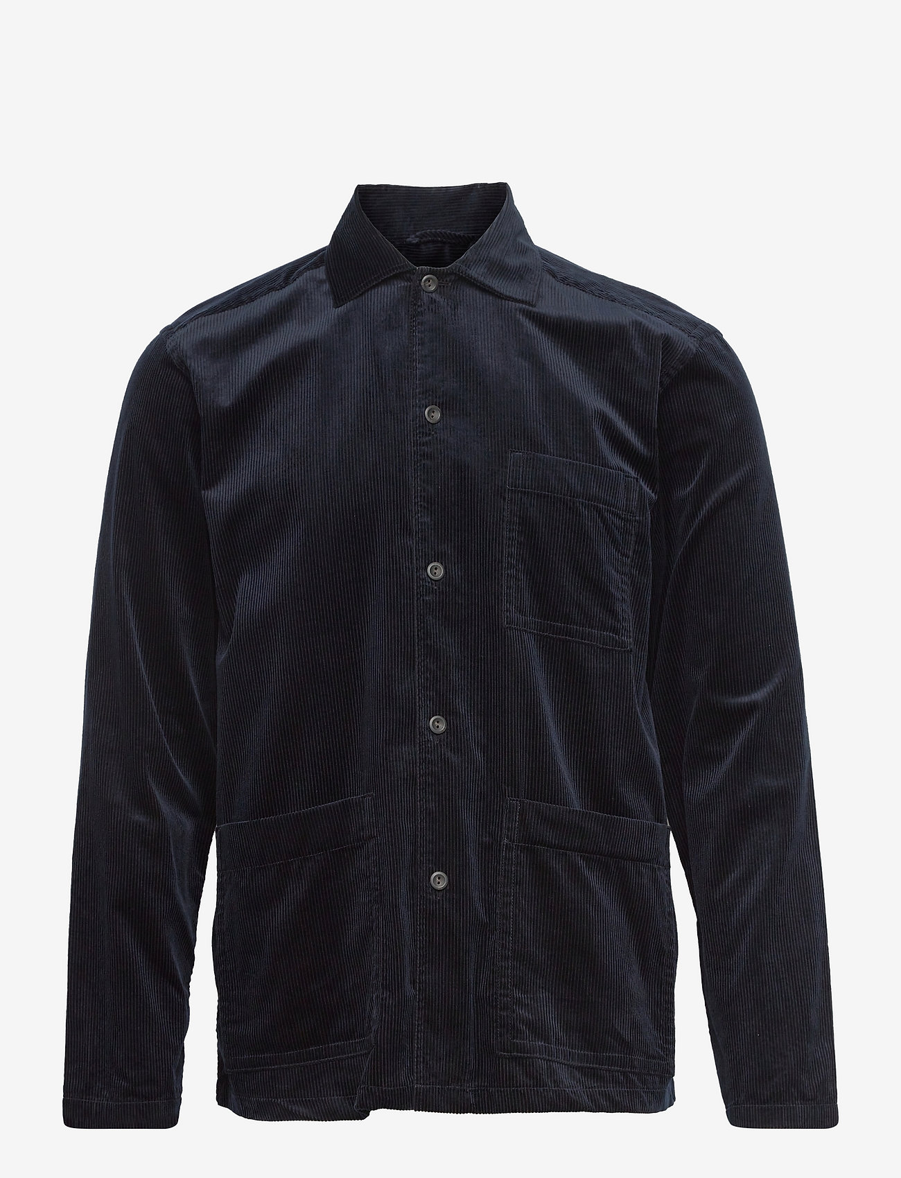 Eton - Men's shirt: Casual  Corduroy - basic-hemden - navy blue - 0