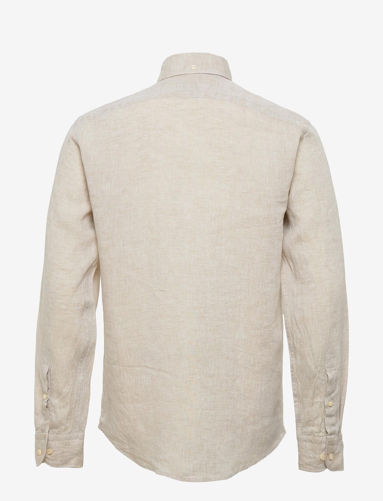 Eton - Men's shirt: Casual  Linen - basic-hemden - light grey - 1