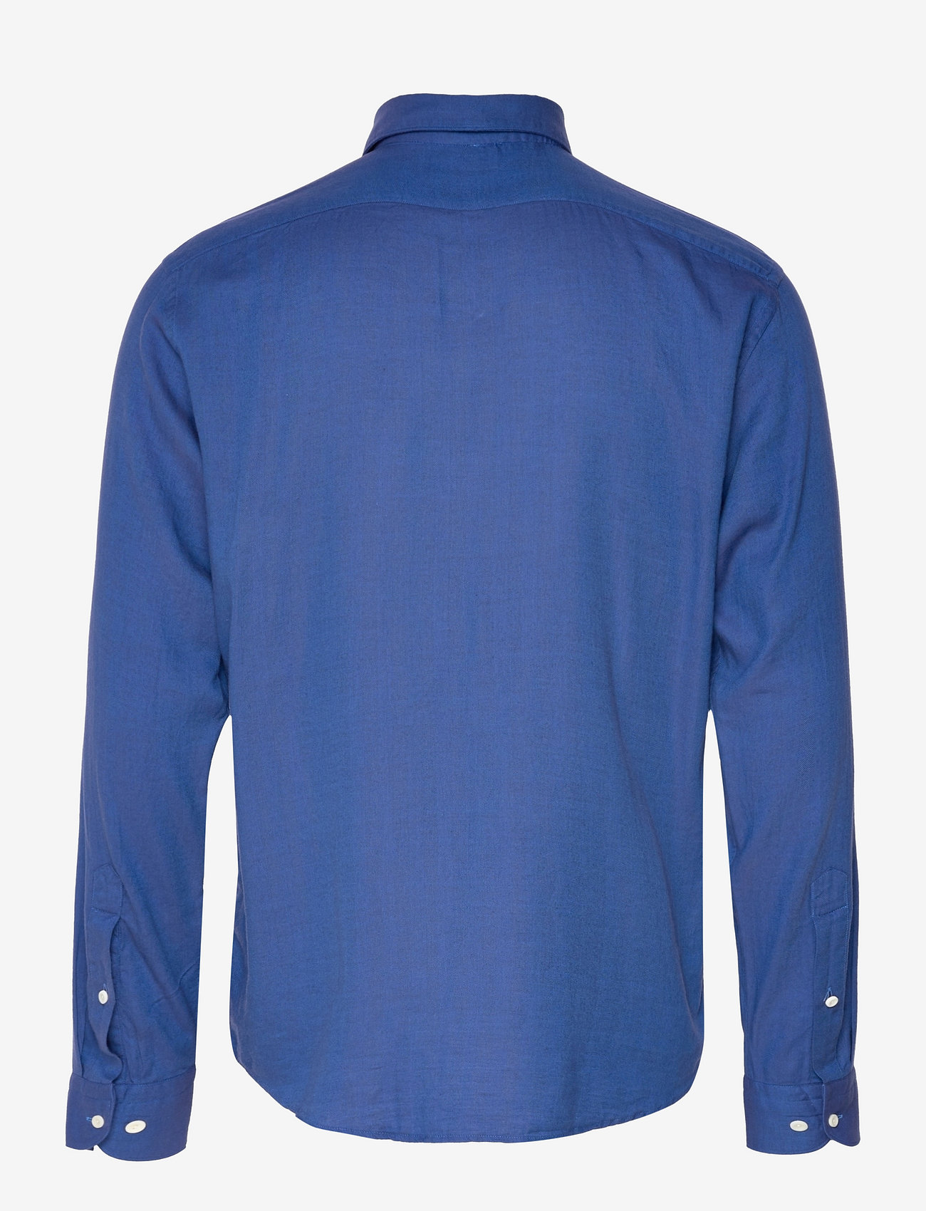 Eton - Men's shirt: Casual  Twill Cotton Tencel - basic-hemden - navy blue - 1