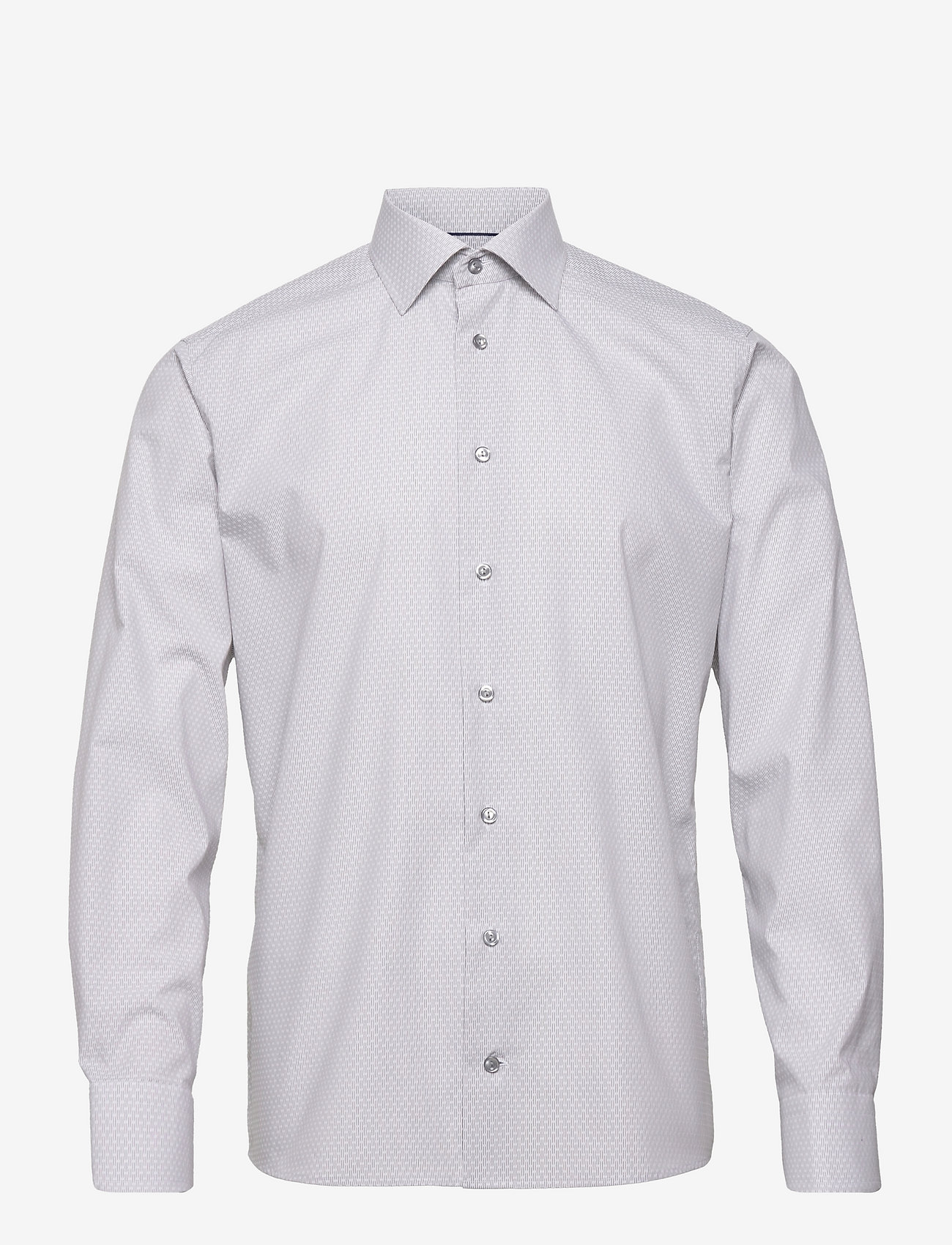 Eton - Men's shirt: Business  Twill - basic-hemden - light grey - 0