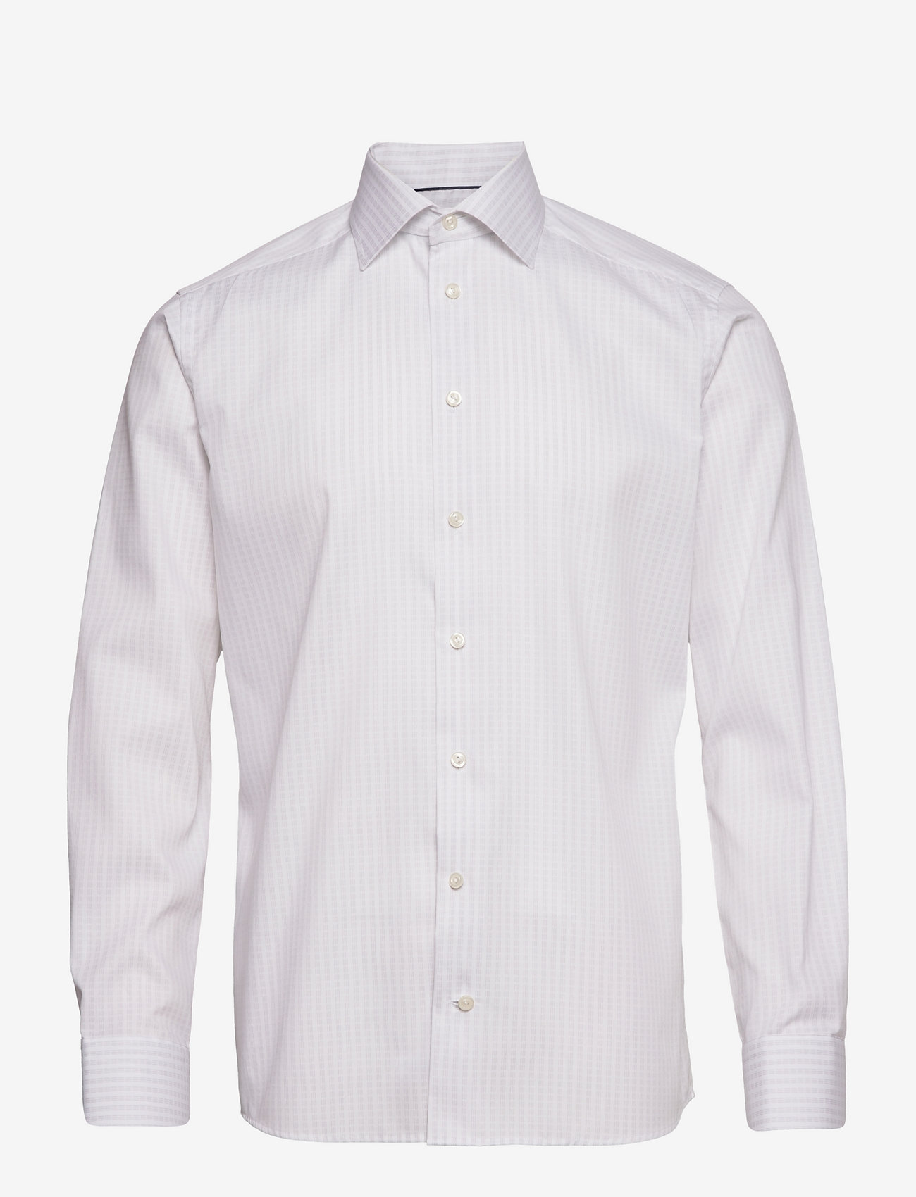 Eton - Men's shirt: Business  Twill - basic-hemden - light grey - 0