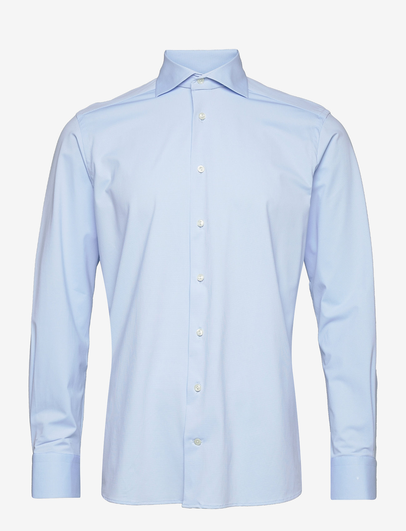 Eton - Men's shirt: Business 4-way stretch - light blue - 1