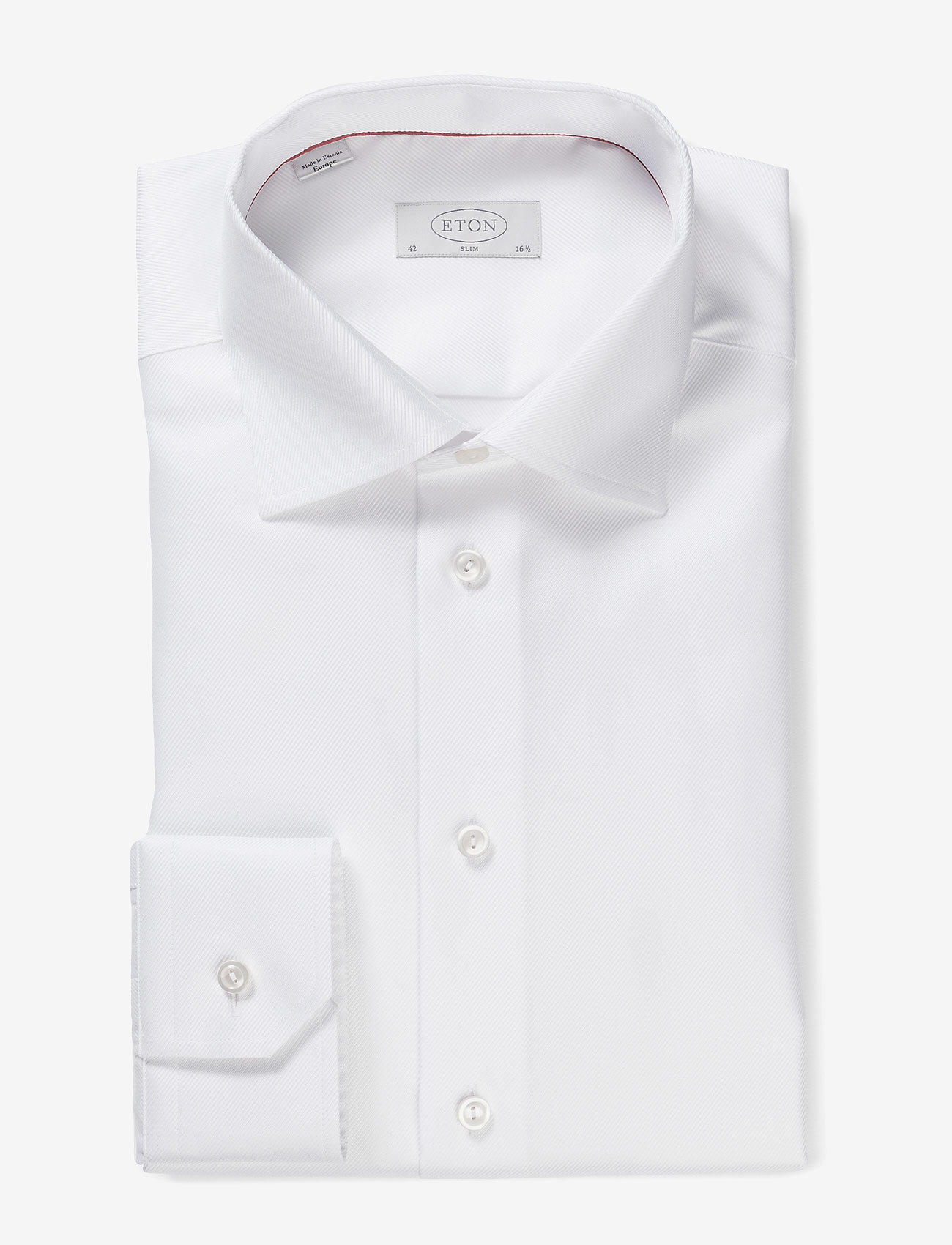 Eton - Harrogate-Collection-Slim fit - leinenhemden - white - 2