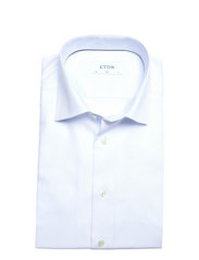 Eton - Men's shirt: Business  Twill - light blue - 3