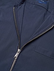 Eton - Men's shirt: Casual  Cotton & Nylon - spring jackets - navy blue - 4