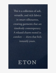 Eton - Men's shirt: Casual  Cotton & Nylon - basic-hemden - black - 3
